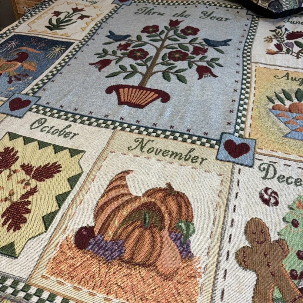 Tapestry Throw 